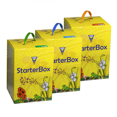 Hesi Starterbox für Erde, Hydro und Coco – Alles in einer Box mit Dünger und Booster