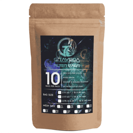 Graveda Rosin Bags – Wiederverwendbare Filterbeutel