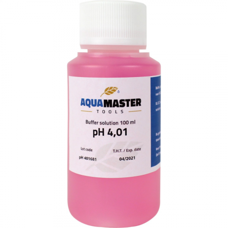 Aquamaster pH 4.01 Calibration Solution – Kalibrierlösung pH 4.01