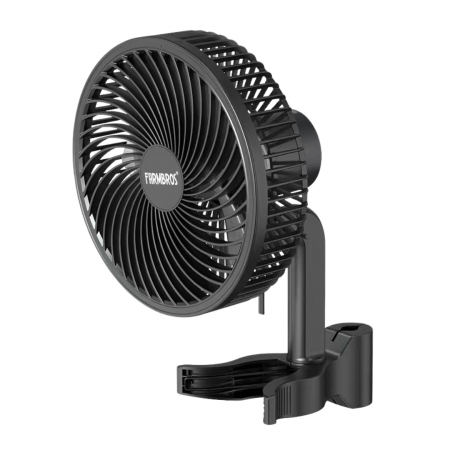 FARMBROS® Growbox Ventilator mit Steuerung – Clip Fan 15 cm