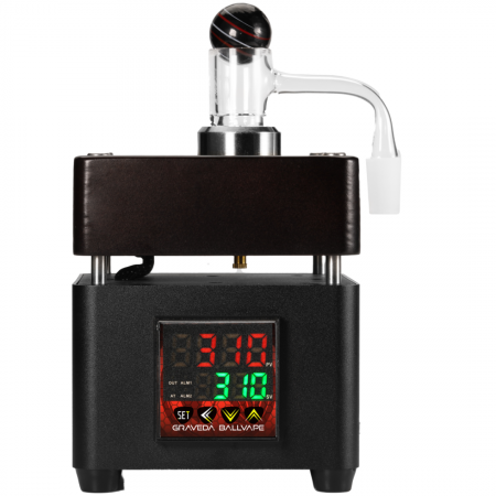 Graveda Ball-Vape EPIC Fullsend Vaporizer mit Quarz Banger und Terphammer