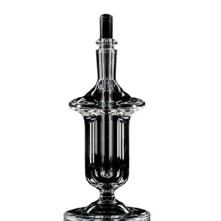 Hashba Cocktail Rig aus Borosilikatglas – Handmade Unikat