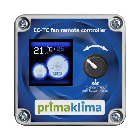 Prima Klima Controller ECTC-1M-Digital für Temperaturregelung und Ventilatorsteuerung