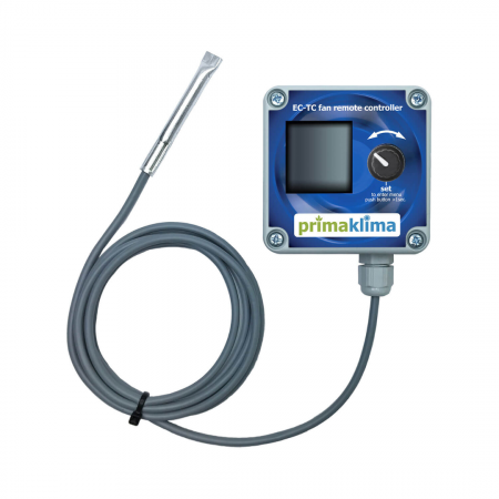 Prima Klima ECTC-1M-Digital – digitale Ventilatorsteuerung mit RJ45 und Temperaturregelung